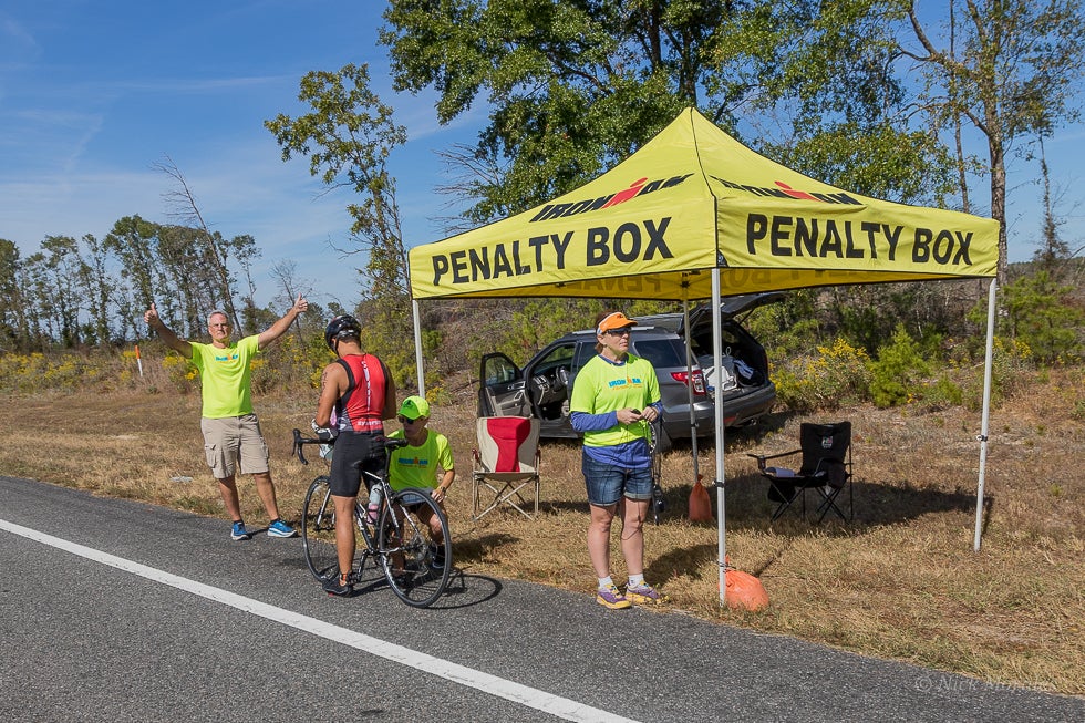 Gérer une pénalité dans un triathlon