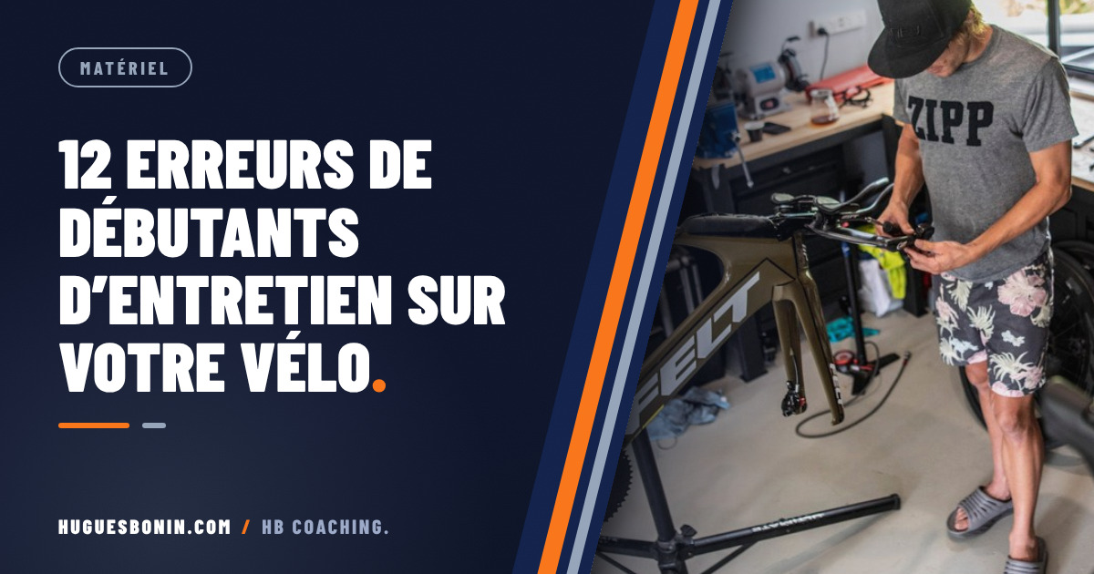 Vignette de l'article : 12 erreurs de débutants dentretien sur votre vélo