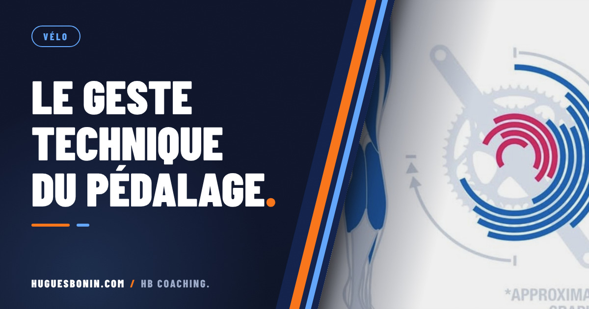 Le geste technique du pédalage