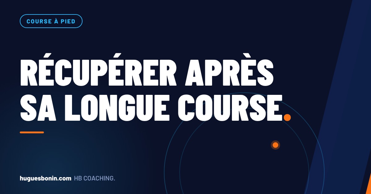 Récupérer après sa longue course