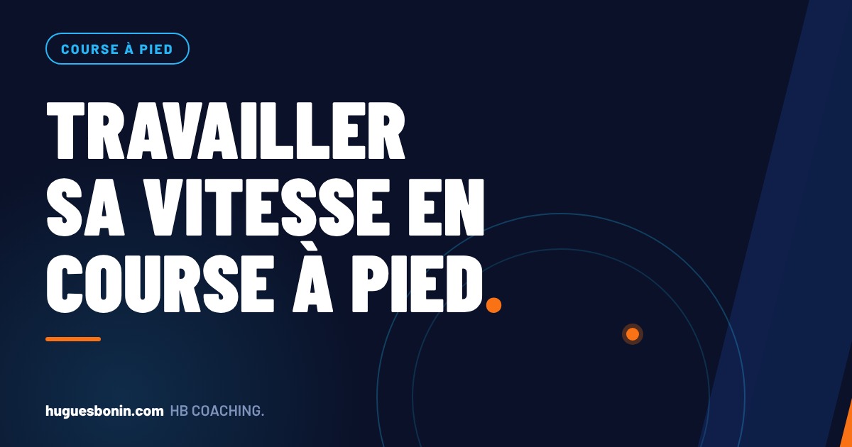 Travailler sa vitesse en course à pied